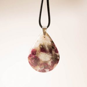 Pendentif Tourmaline rose
